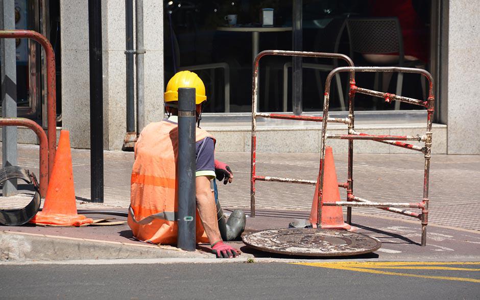 travaux assainissement La Ville-du-Bois